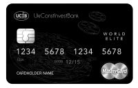 Укрбудiнвестбанк — Карта «Преміум Еліт з овердрафтом» MasterCard World Elite гривнi