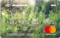 Укргазбанк — Карта «Эко-кредитка» MasterCard Standard гривны